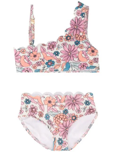 floral print bikini set | Farfetch (US)