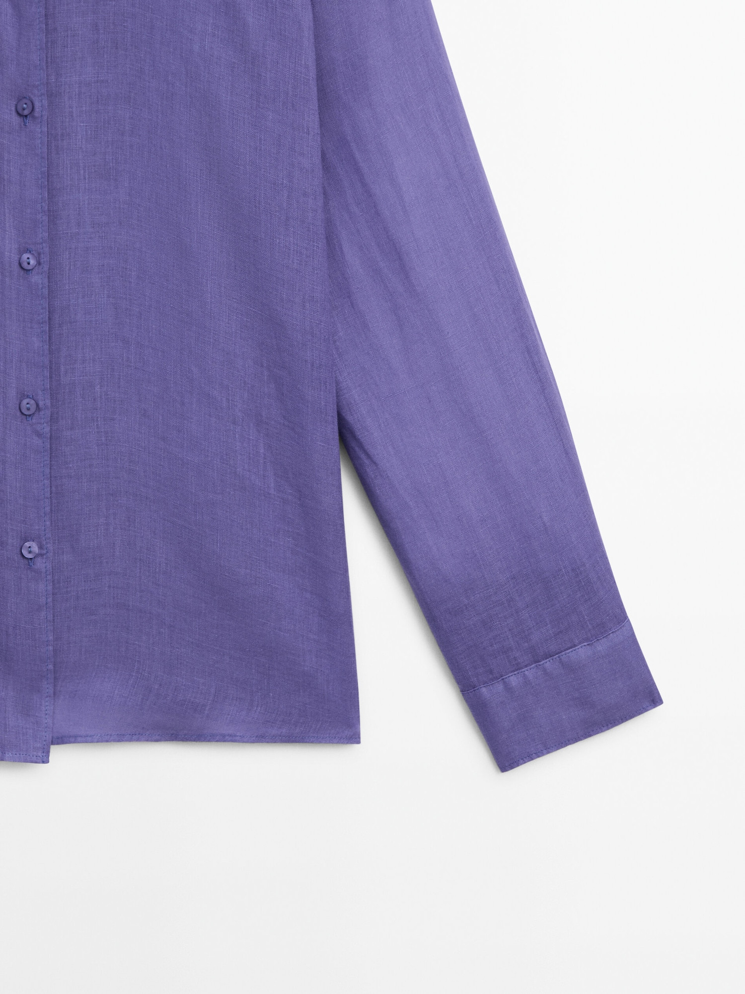 100% linen shirt | Massimo Dutti US