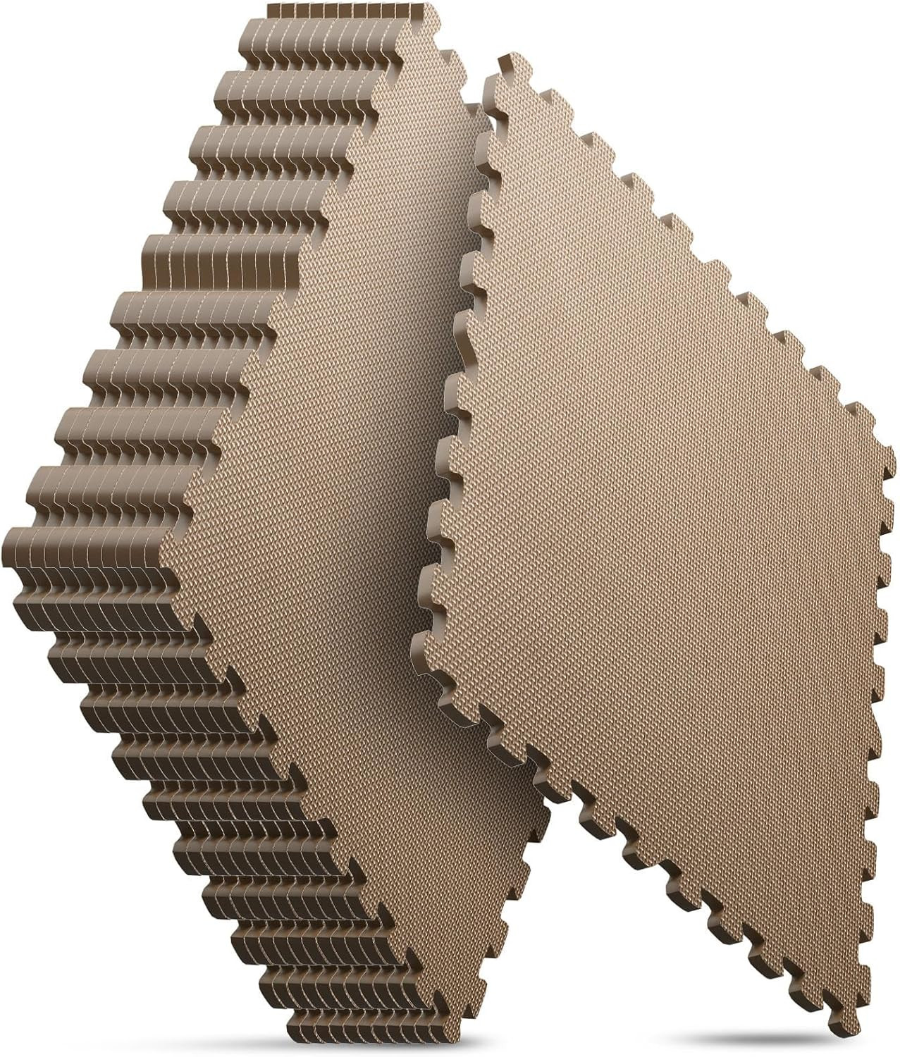 Home Gym Mat, Puzzle Exercise Mat, EVA Interlocking Foam Floor Tiles for Home Workout Equipment a... | Amazon (US)