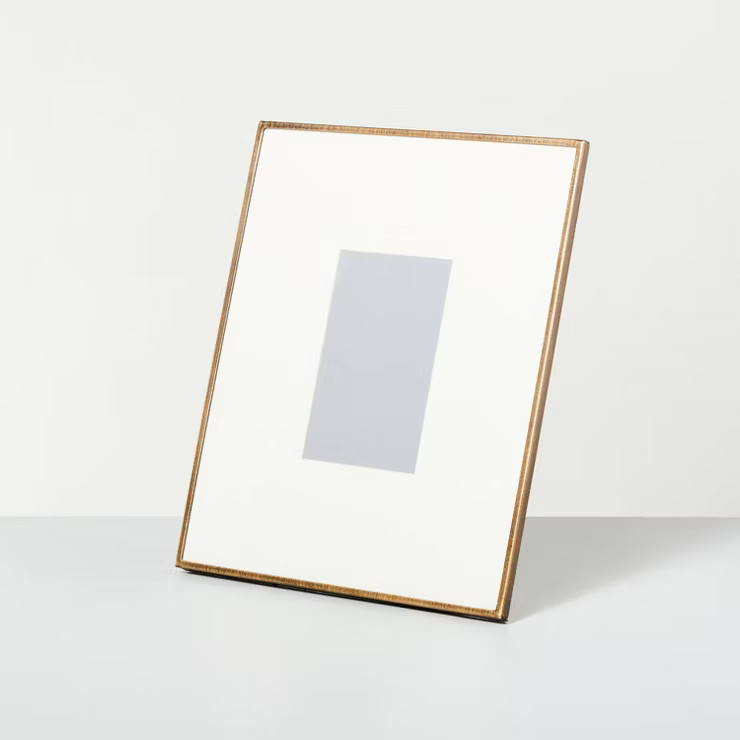 Metal Photo Frame Brass Finish - Hearth & Hand™ with Magnolia | Target