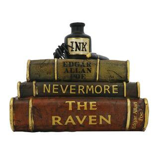 7" Edgar Allen Poe Book Stack Decoration by Ashland® | Michaels | Michaels Stores