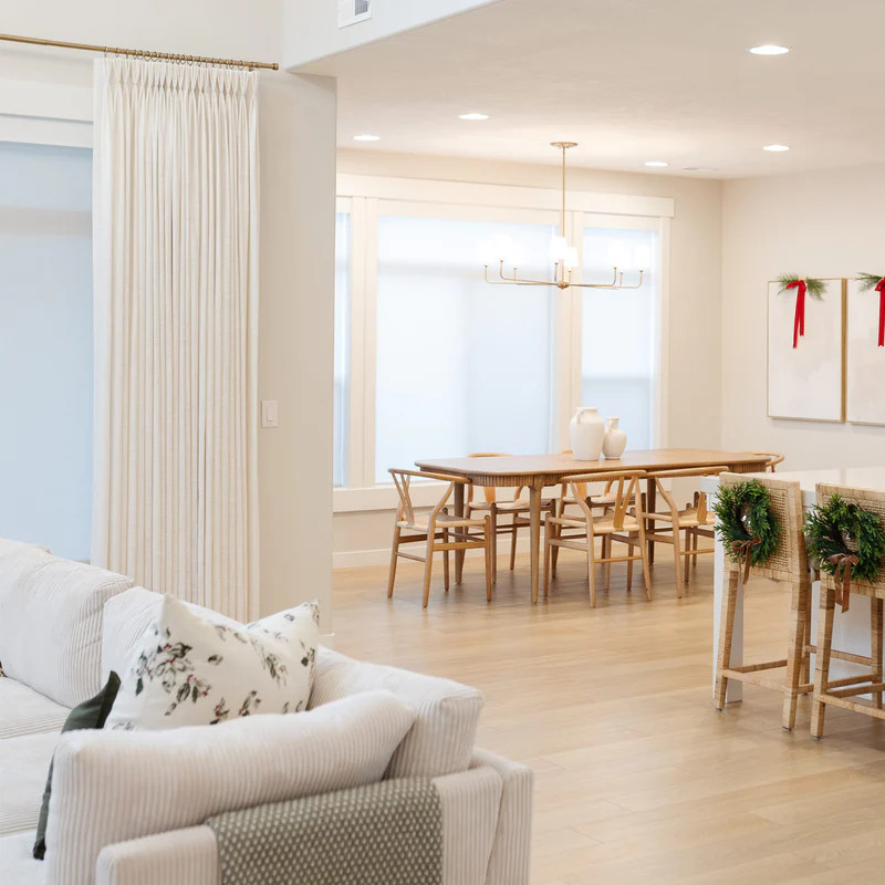 Lesley Linen Blend Curtains | Curtarra