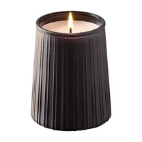 Better Homes & Gardens 16.1 oz Warm Leathered Amber Scented Ribbed Jar Candle | Walmart (US)
