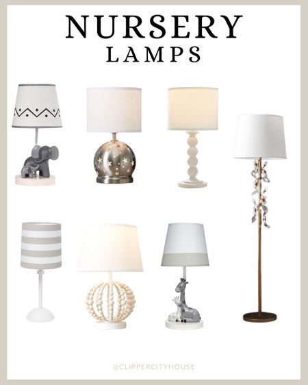 The best lamps for your nursery, nursery lamps from Target and pottery barn 

#LTKbaby #LTKkids #LTKhome