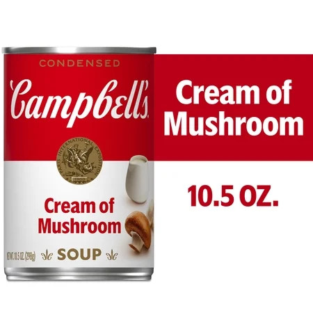 Campbell's Condensed Cream of Mushroom Soup, 10.5 oz Can | Walmart (US)