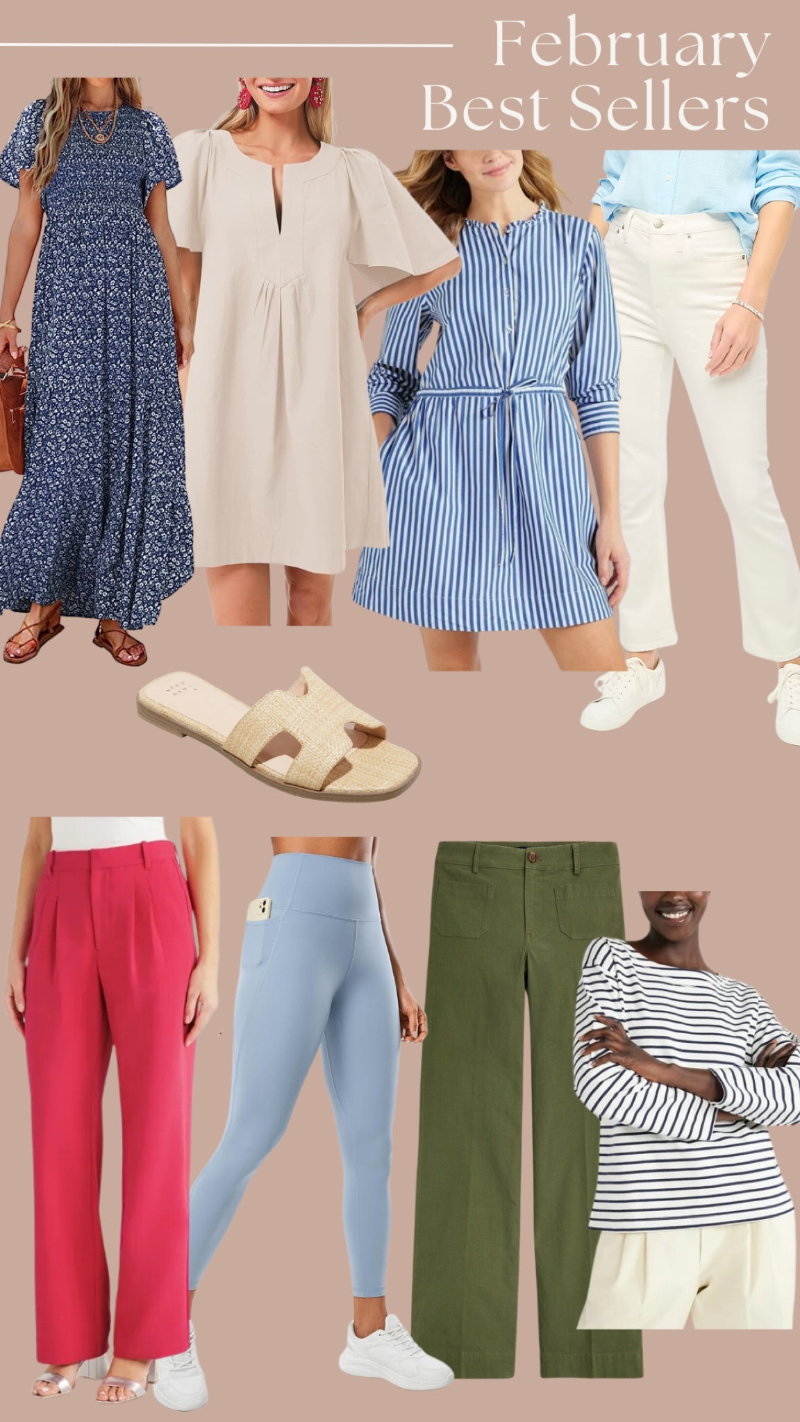 February wardrobe favorites! Light and bright colors are on the horizon 

#LTKSeasonal #LTKstyletip #LTKshoecrush