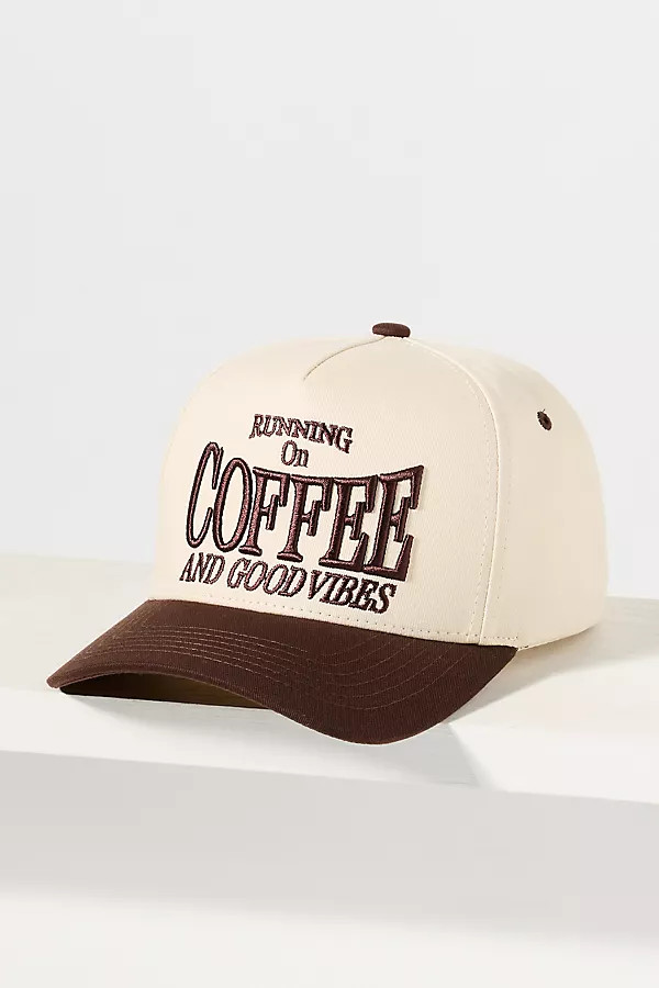 Cheveux Corp. Coffee and Good Vibes Trucker Hat | Anthropologie (US)