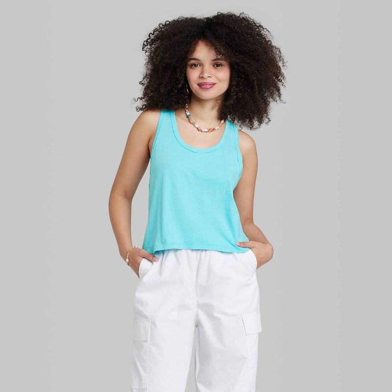 Women's Cropped Tank Top - Wild Fable™ | Target