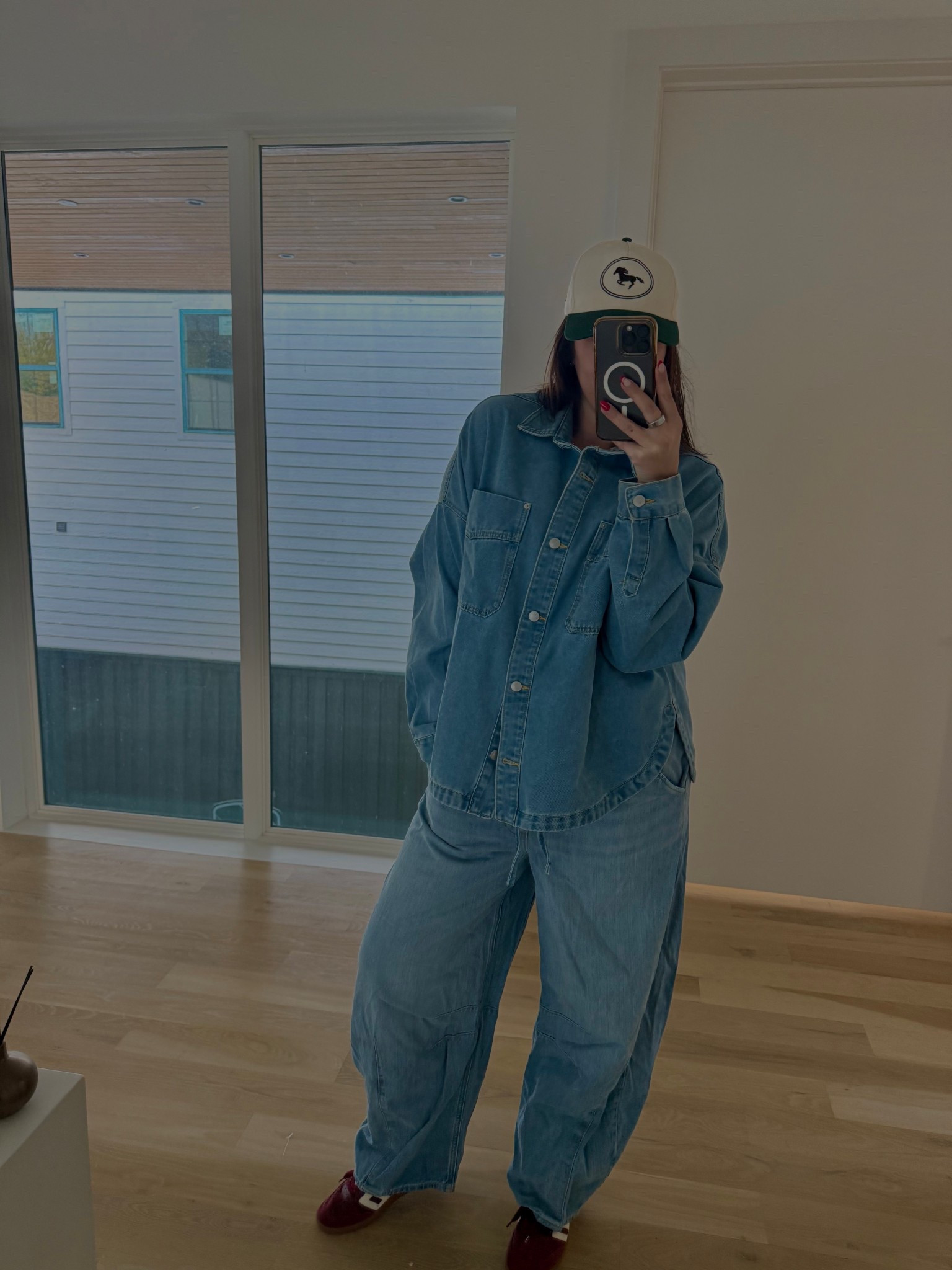 Impromptu date night calls for a Canadian tuxedo 

#LTKValentine #LTKMidsize #LTKootd