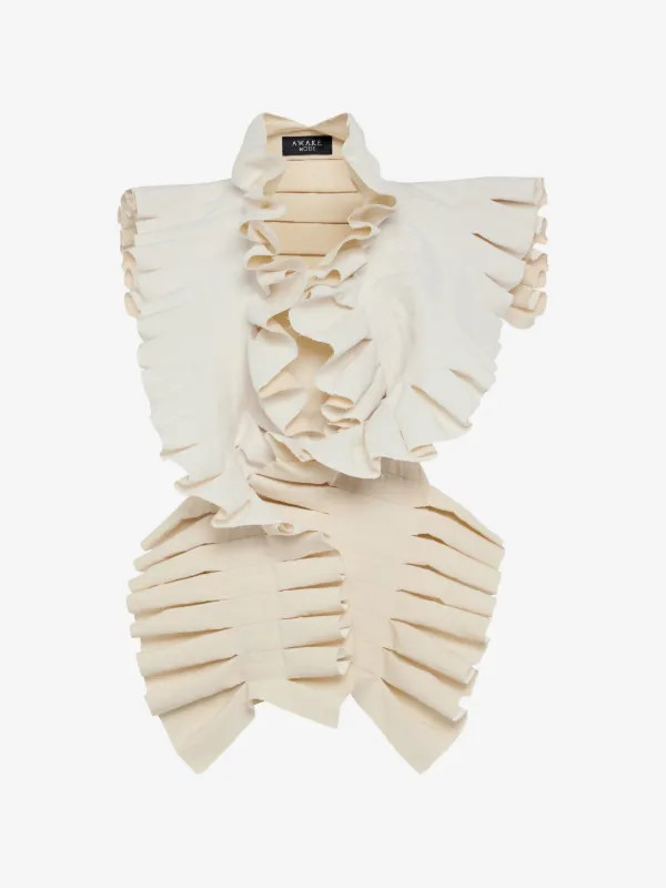 ruffled top | Farfetch Global