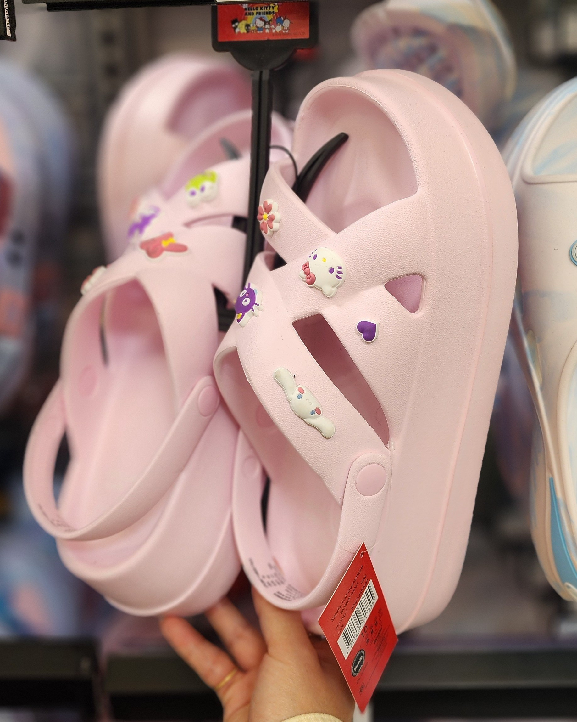 Walmart Hello Kitty platform summer sandals, perfect for home summer slippers, backyard, pool, and beach

#LTKSwim #LTKmomlife #LTKselfcare