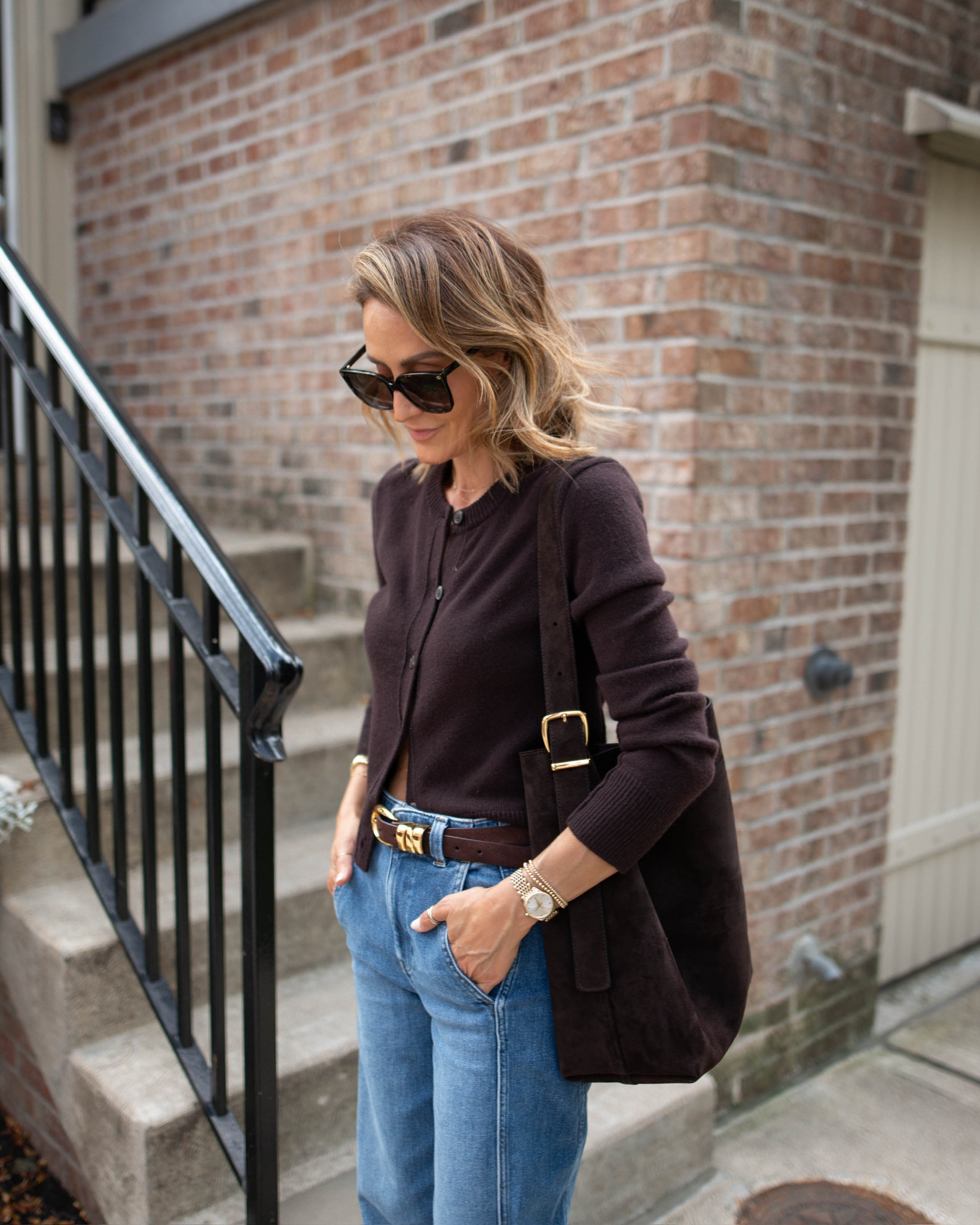 Trend alert 👀 Suede bags are having a major moment right now, and they just so happen to be both chic and practical for fall and winter wear. This pick from Madewell holds everything you need for all-day wear — without feeling bulky or heavy. It comes in several color options (including leather!) and is priced just right at under $180. 

p.s. I’m linking the rest of my look as well. It’s truly the perfect fall outfit!

#LTKStyleTip #LTKFindsUnder100 #LTKItBag