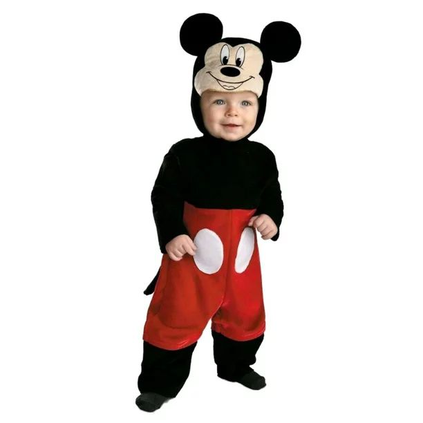 Disguise Mickey Mouse Boy's Halloween Fancy-Dress Costume for Infant, 12-18 Months - Walmart.com | Walmart (US)