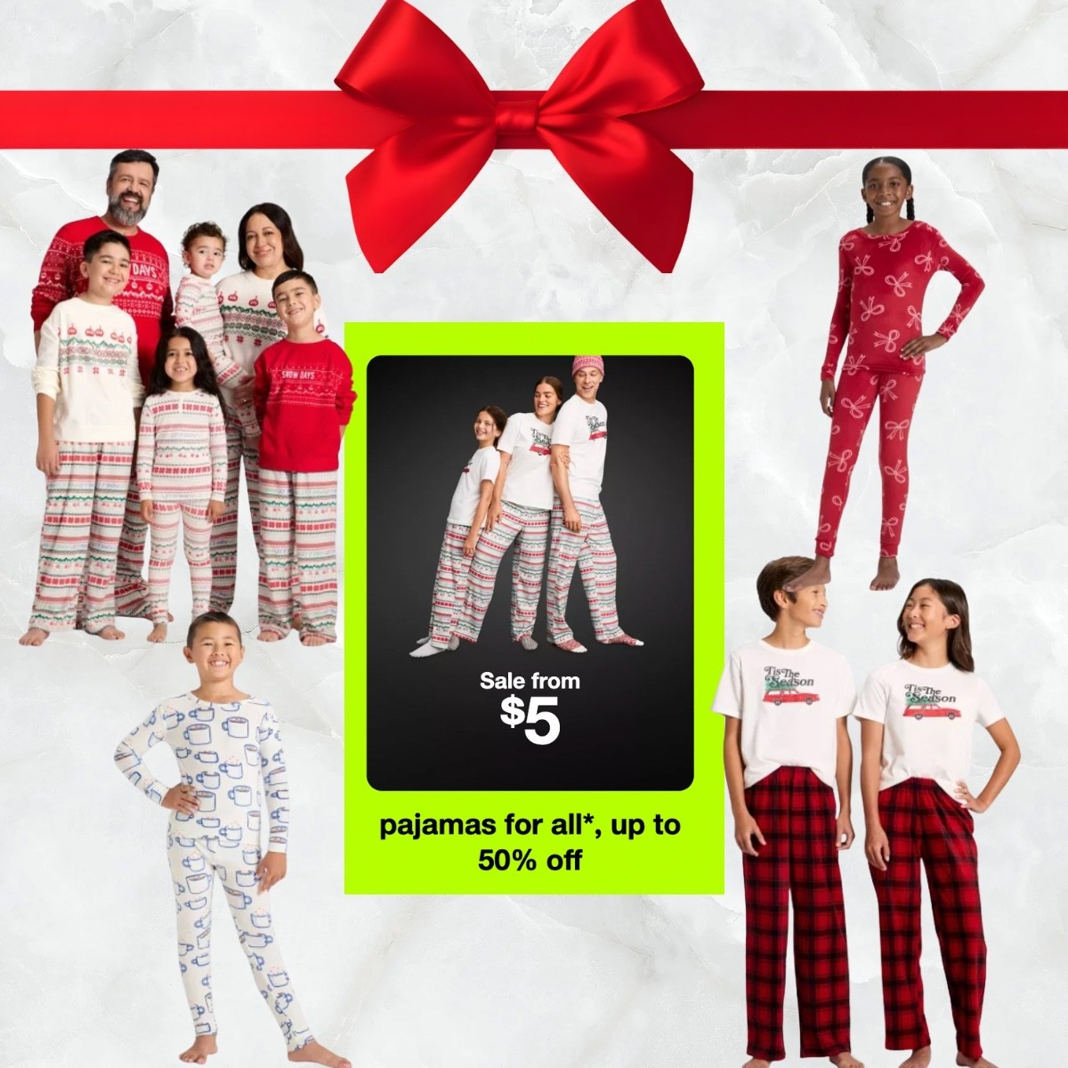 $5 pajamas for the family!!! Who doesn’t love matching Christmas pajamas! 

#LTKCyberWeek #LTKHoliday #LTKSaleAlert