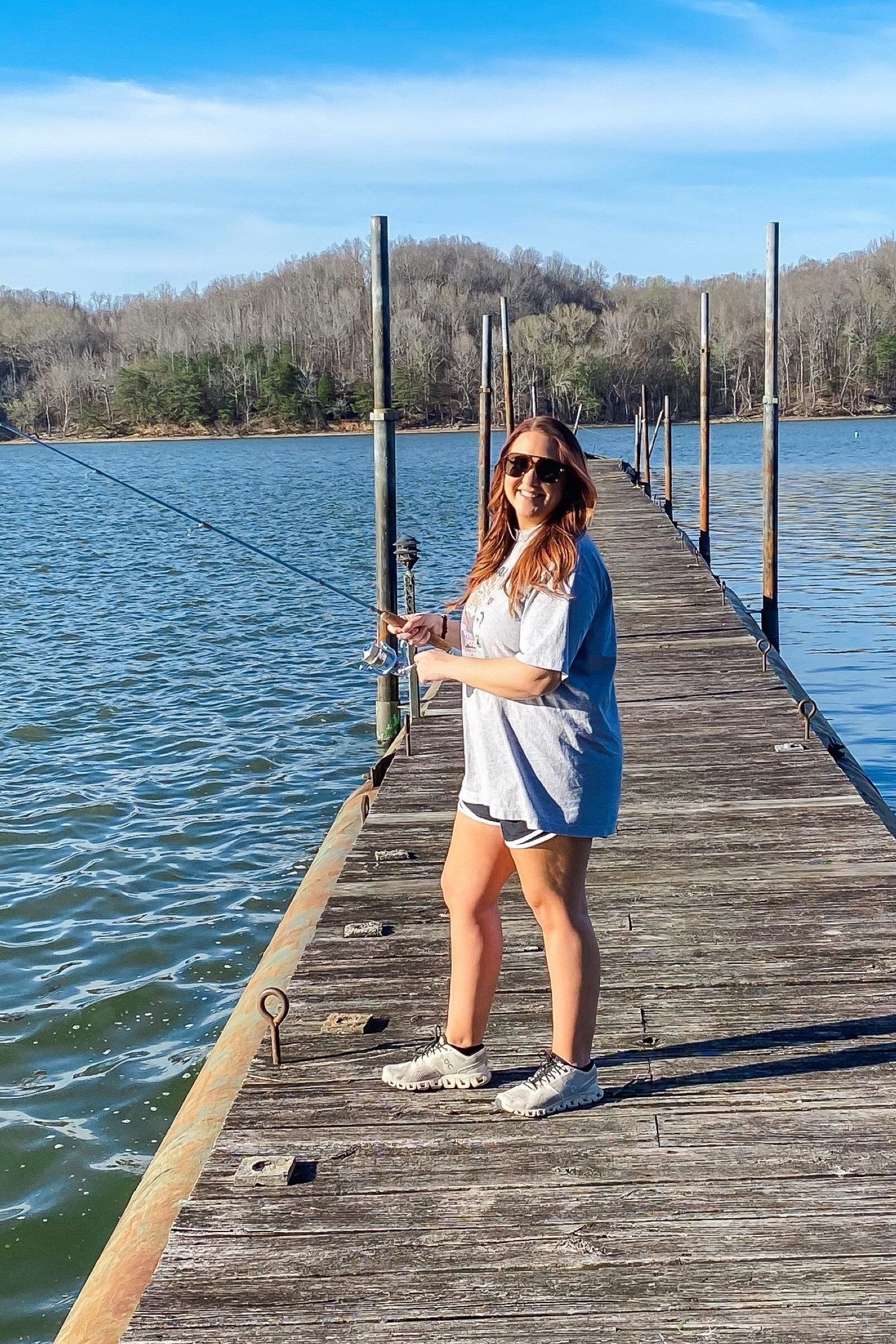 Spring Outdoor favorites 💙 

Spring 2024, Women’s fishing pole, spring outfit inspo, OnCloud sneakers, Nike athletic shorts, SOJOS sunglasses, summer essentials, Amazon finds 

#LTKSeasonal #LTKshoecrush #LTKstyletip