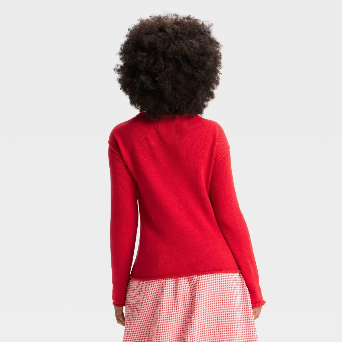 Women's Wide Crewneck Americana Pullover Sweater - Wild Fable™ | Target