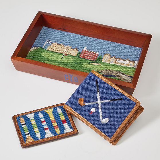 Smathers &amp; Branson Needlepoint Catchall | Mark and Graham