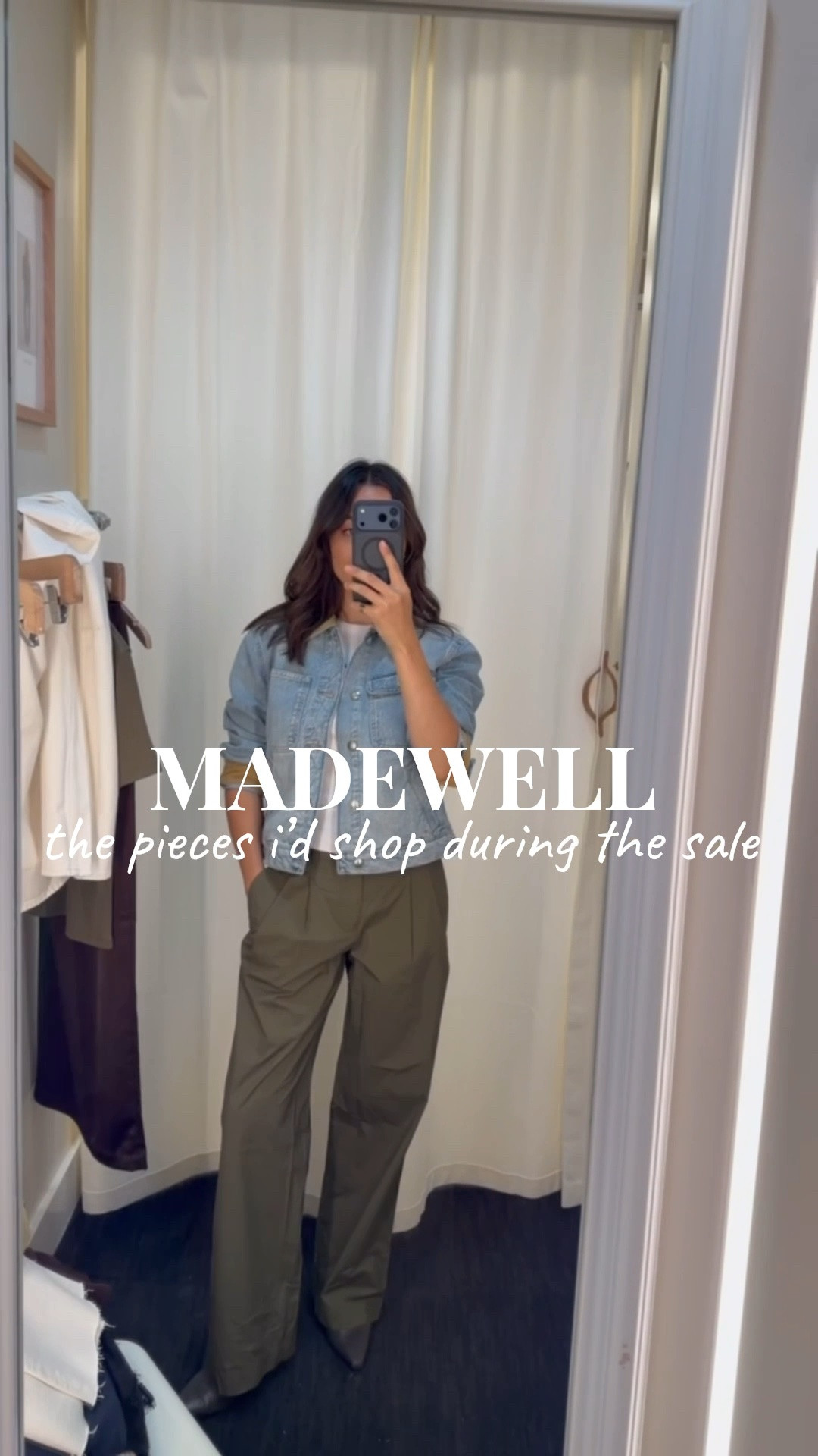 25% off everything for the Madewell insider sale — it’s free to sign up! 

First outfit: 
Brown tee - xs 
Barrel jeans — size 25 standard 

Second outfit: 
Denim jacket — xs 
Tee — xs 
Trousers — size 2 

Third outfit: 
Field jacket — wearing medium, could’ve sized down 
Brown tee - xs 
Darted barrel jeans — not on sale, but a great alternative if you want more room in the thighs 

Fall outfits / fall style / elevated style / style over 30

#LTKSaleAlert #LTKSeasonal