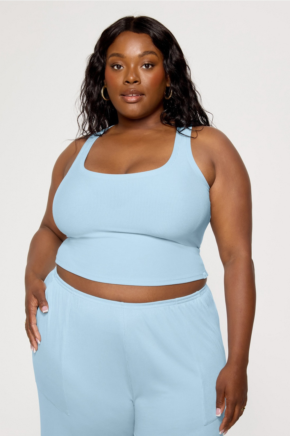 Soft Rib Cropped Tank | Fabletics