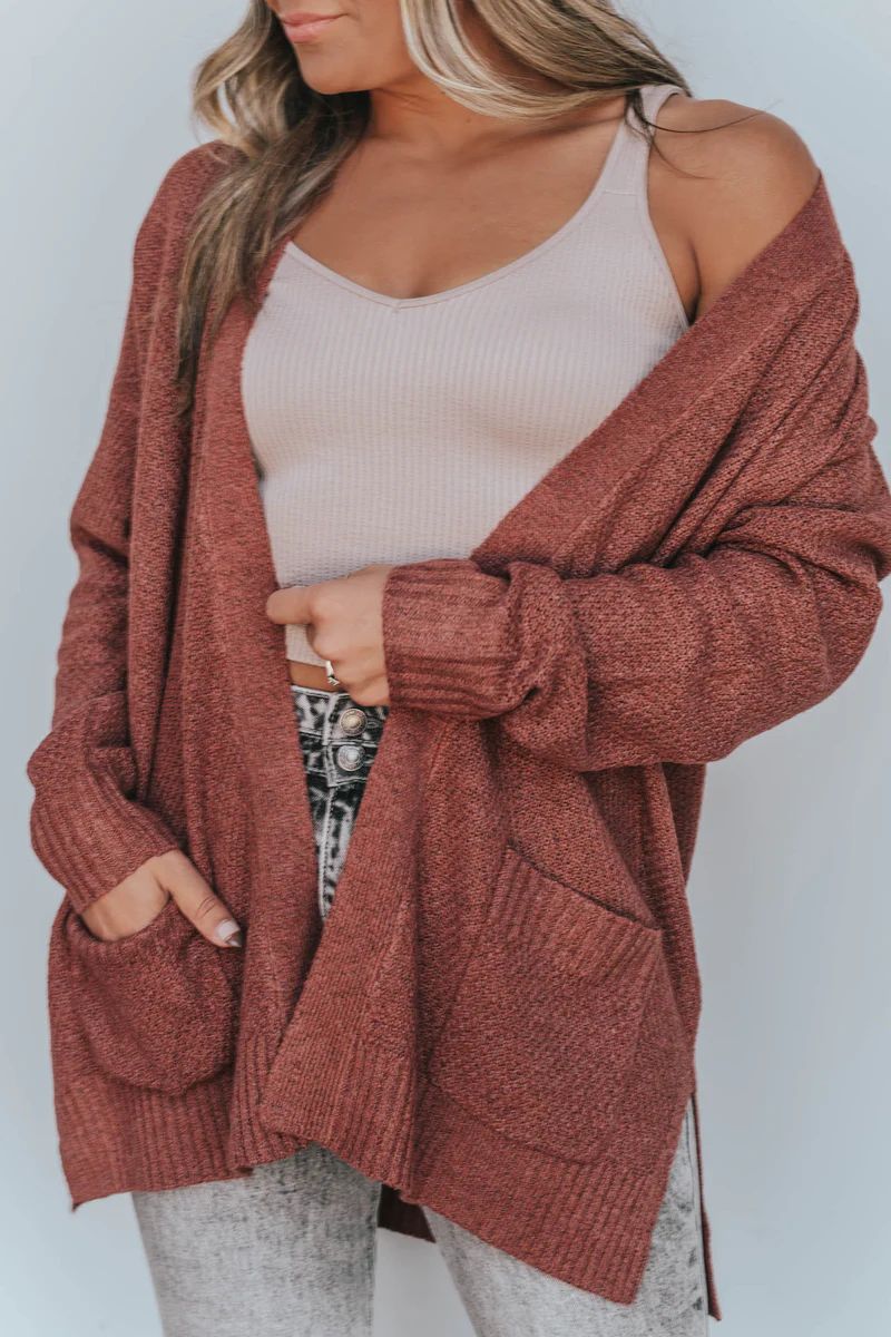 Easy As Ever Open Front Cardigan- 2 Colors | Apricot Lane Boutique