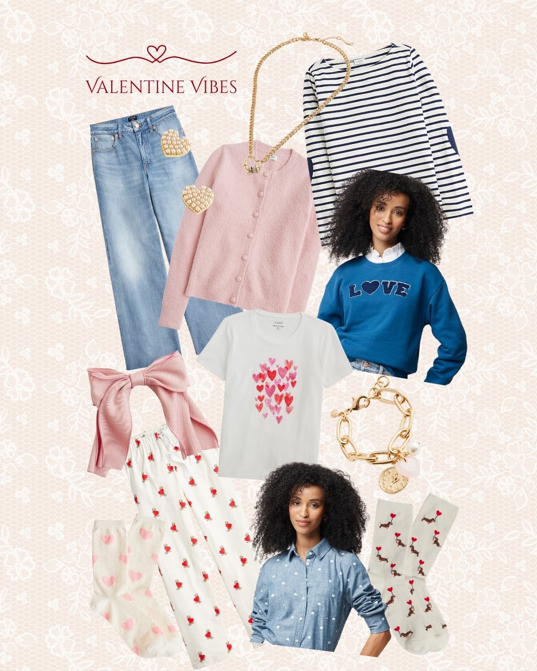 Valentine Vibes! Such cute looks for your Valentine’s Day parties and just spreading the love! 💕 

#LTKSaleAlert #LTKFindsUnder50 #LTKFindsUnder100