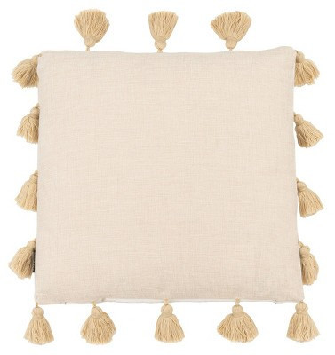 Lonelli Pillow - Beige - 18"X18" - Safavieh | Target
