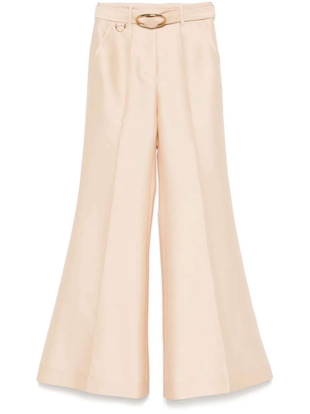 ZIMMERMANN Illuminate trousers - Neutrals | Farfetch Global