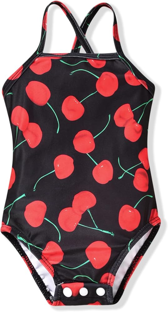 Aalizzwell Baby Girls Adjustable One Piece Swimsuit | Amazon (US)