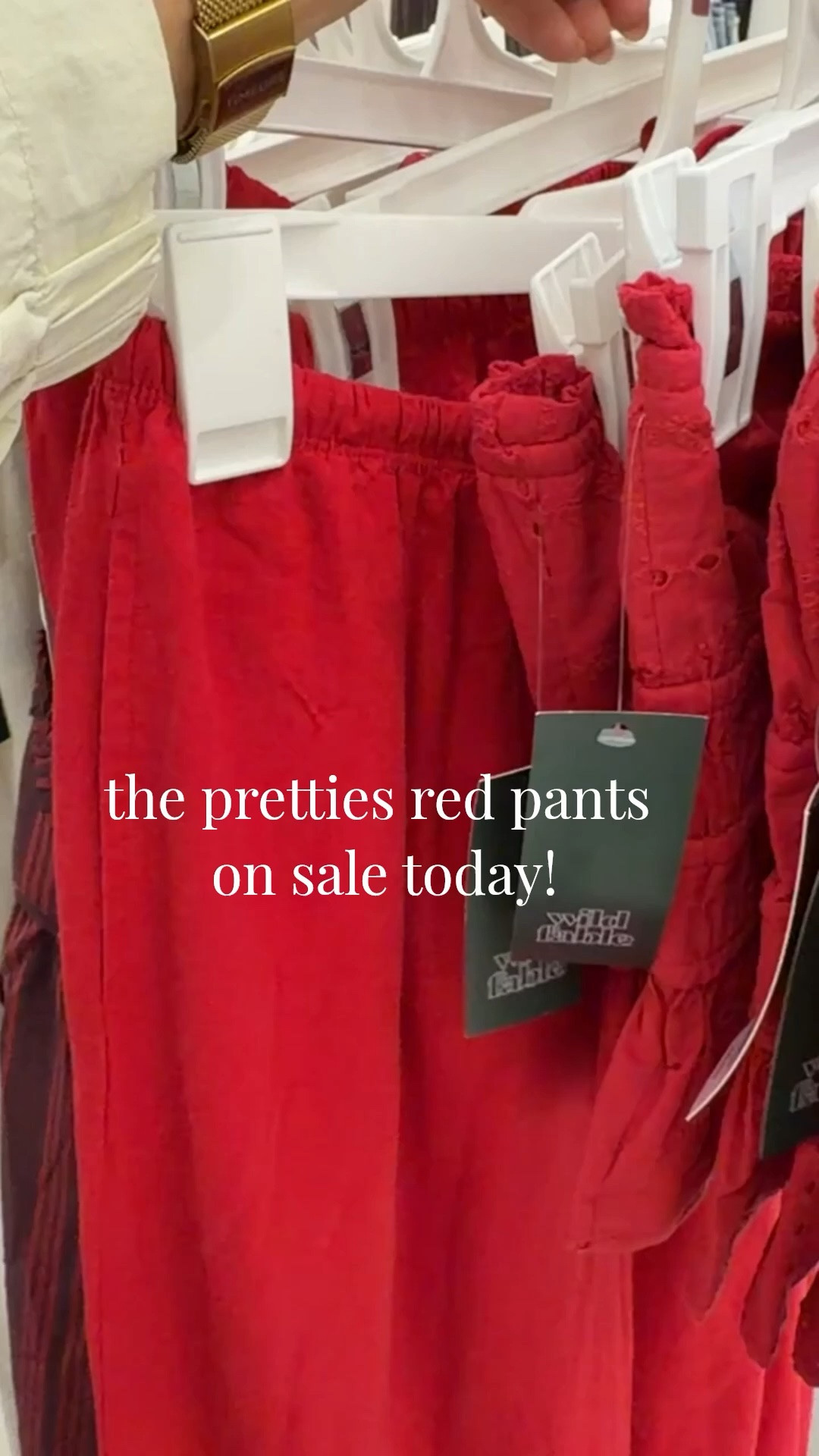 These red Target pants are SO good ❤️ lightweight, flowy, comfy, and the perfect pop of color for summer. I already know these would be so cute styled with a simple tank, graphic tee, swimsuit top, or oversized button up. And they’re on sale today 👏🏼

target fashion, red pants, linen pants, summer outfit, vacation outfit, beach outfit, comfy pants, wide leg pants, target finds, affordable fashion, resort wear, casual chic outfit, summer style, trendy target finds

#targetfinds #targetstyle #summeroutfit #linenpants #vacationoutfit #affordablefashion #widelegpants #casualstyle #resortwear #outfitinsp
