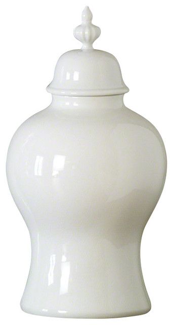 Beaufort Ginger Jar, White, Small | Houzz (App)