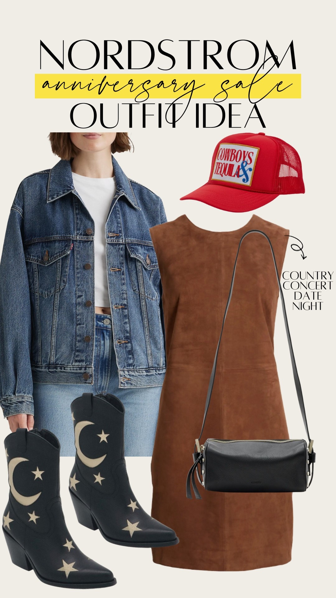 NSALE country concert date night inspo- all on sale! Can be worn into fall 

#LTKSaleAlert #LTKSeasonal #LTKStyleTip