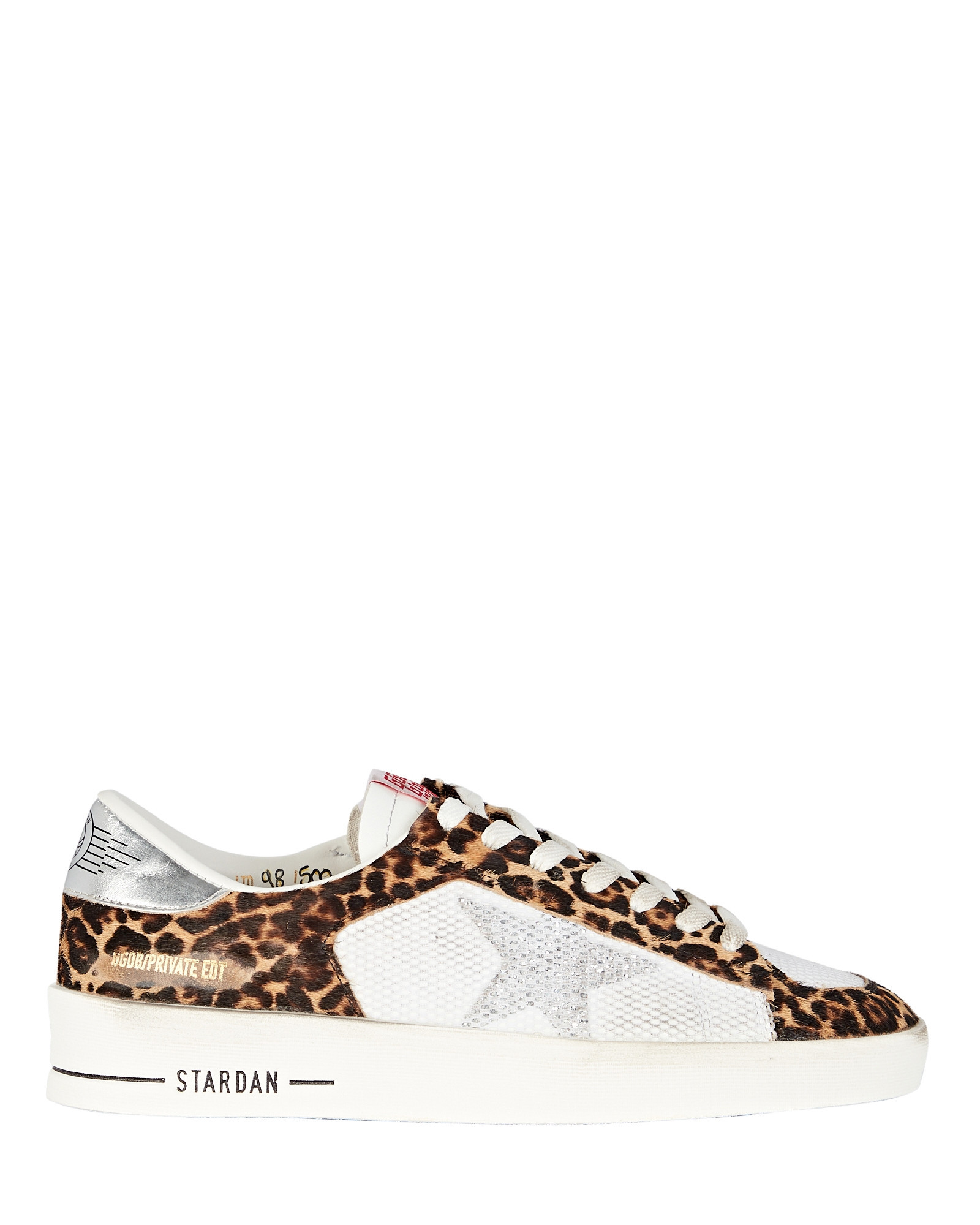 Stardan Leopard Low-Top Sneakers | INTERMIX