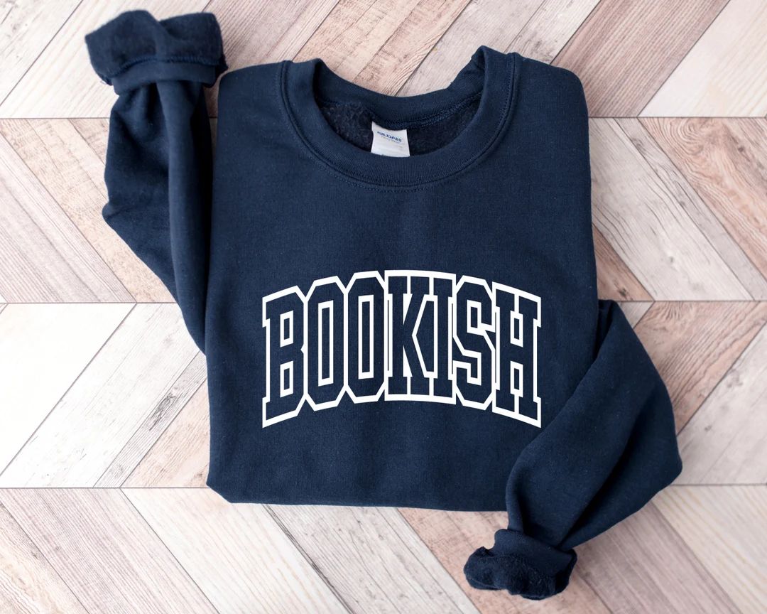 Bookish Sweatshirt, Bookworm Hoodie, Book Shirt, Book Lover Shirt, Bookish Gift, Book Lover, Libr... | Etsy (US)