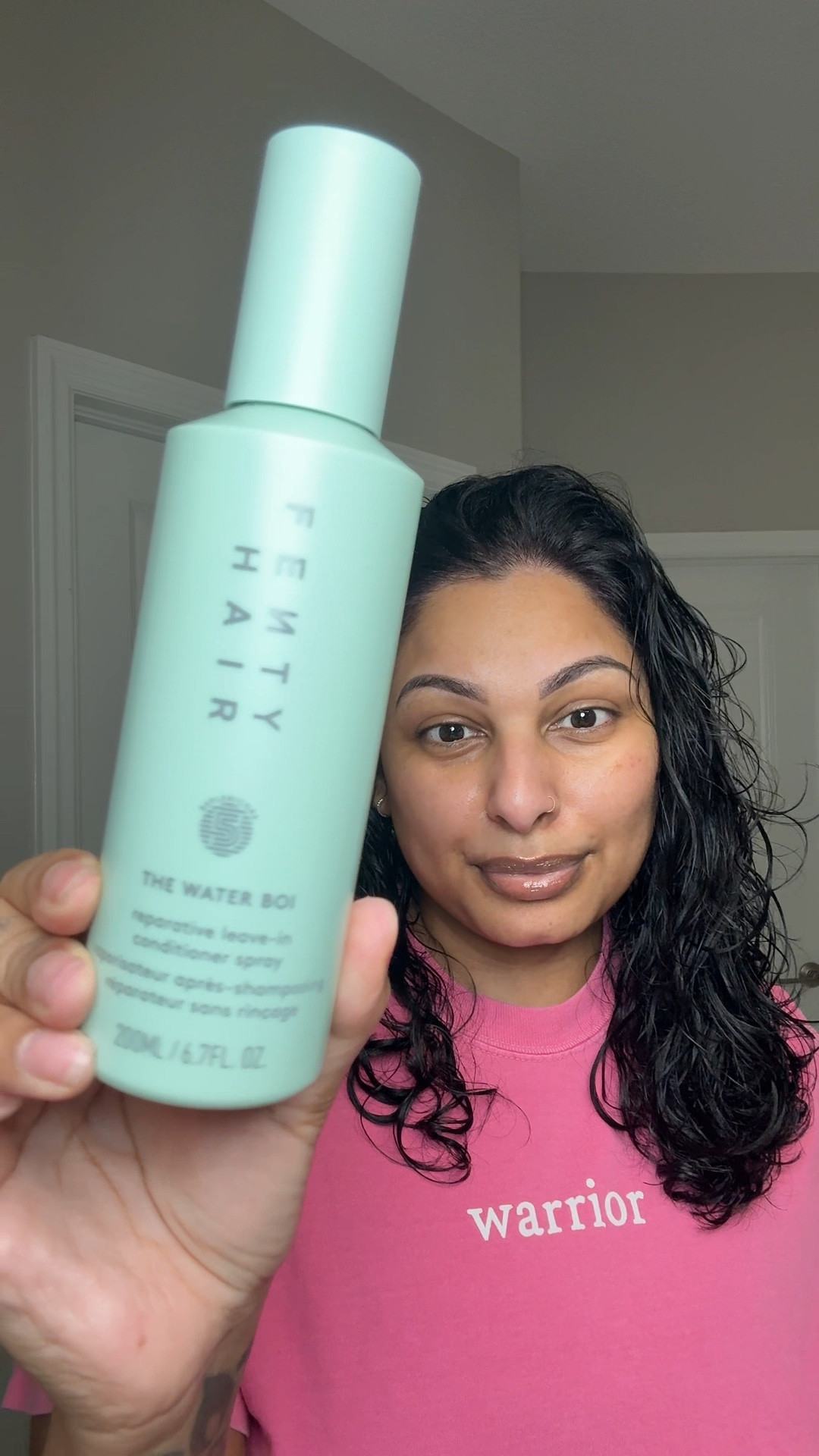 For my curly hair girls. Fenty Hair Curl Essentials: The Water Boi Reparative Leave-In Detangling Conditioner Spray and The Homecurl Curl-Defining Cream

#LTKBeauty #LTKselfcare #LTKmorningroutine