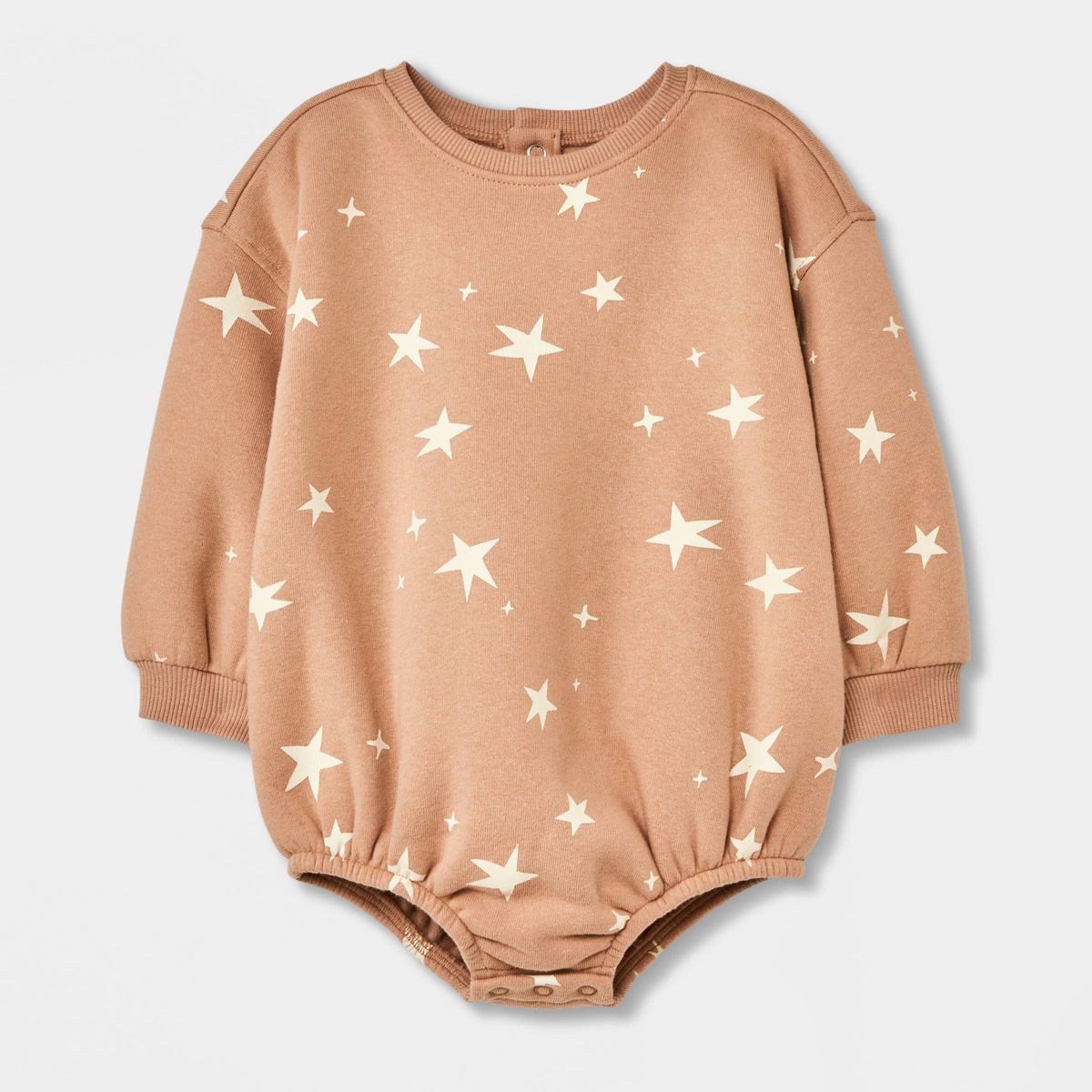 Grayson Collective Baby Star Bubble Romper - Brown | Target