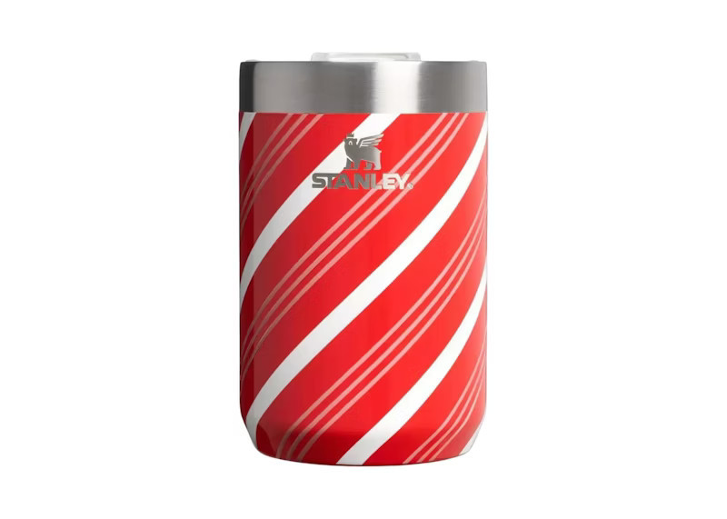 Stanley 2pk Stainless STee shirtl Everyday 12oz Cup in Candy Cane Twist And Strawberry Twist | StockX