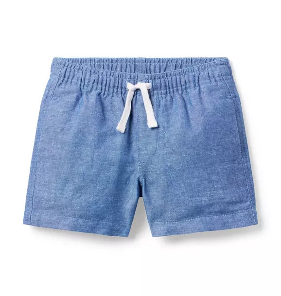 The Linen-Cotton Shortest Short | Janie and Jack