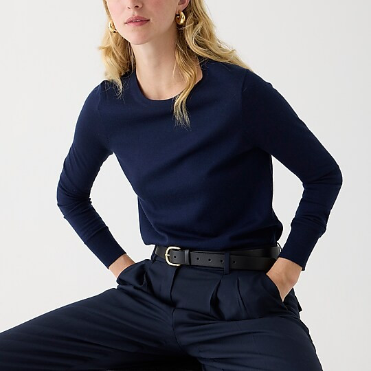 Halle crewneck sweater | J. Crew US
