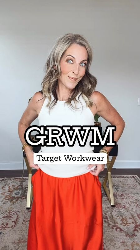 Target workwear style! The perfect sweater to throw on and looks great paired with any bottom. Wearing a size small in both. ♥️🔆 linked up shoe options! ♥️🔆

#LTKStyleTip #LTKOver40 #LTKWorkwear