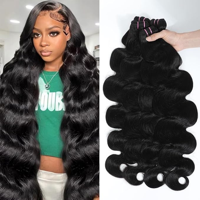 15A Raw Human Hair Bundles 18 20 22 24 Inche Body Wave Human Hair,Triple Lifespan Indian Virgin H... | Amazon (US)