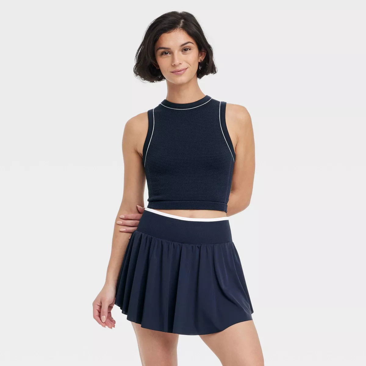 Women's Seamless Piped Muscle Tank Top - All In Motion™ | Target