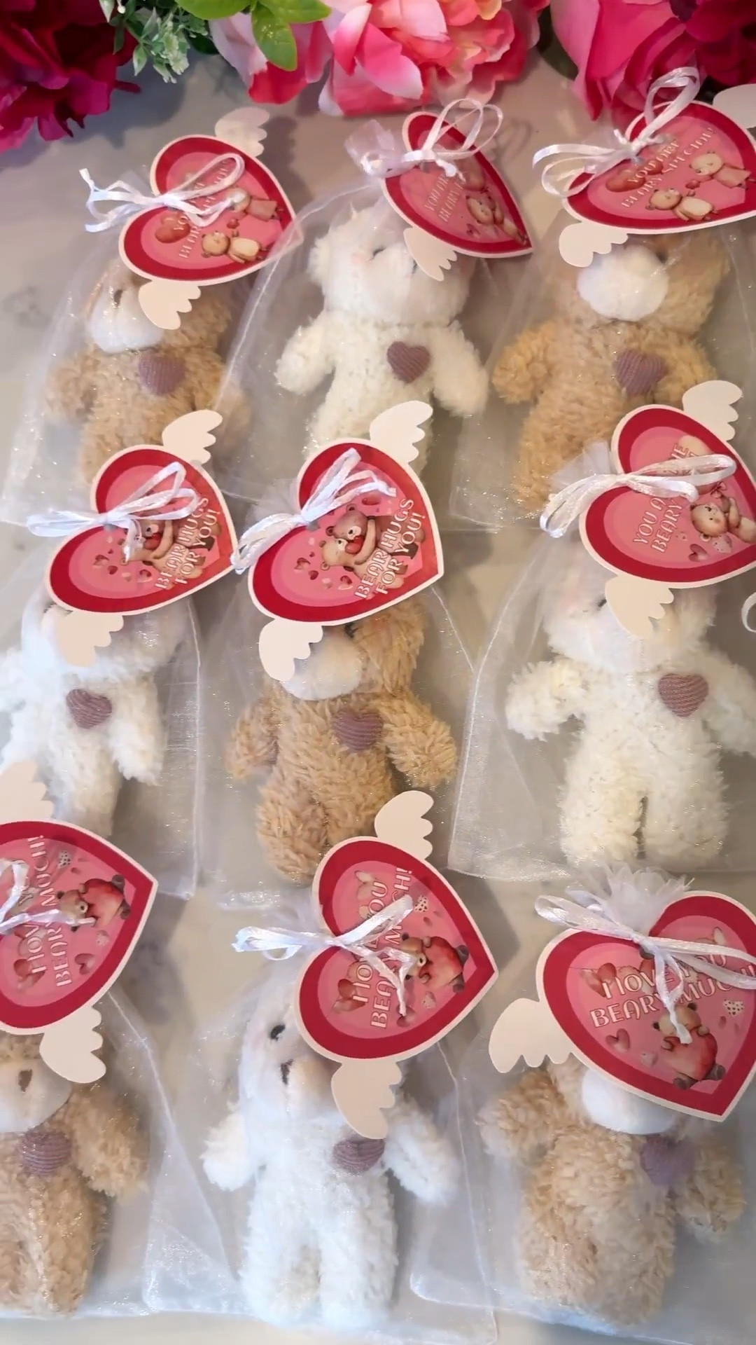 Bear Keychain Valentines set! I thought this was too cute!! You could even add in those little packets of gummy bears- there’s room in the bag that comes with it!❤️🧸

#LTKSeasonal #LTKHome #LTKKids