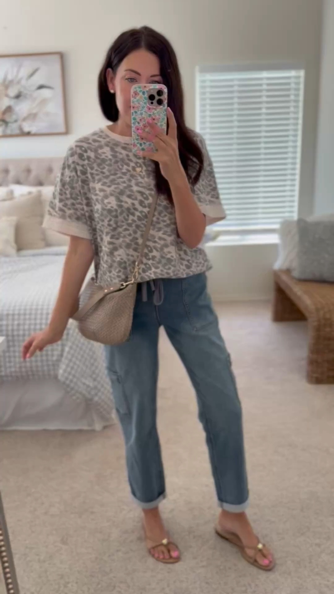 Kohls pull on jeans back on sale, 20% off🙌🏼 code: FAMILY20 makes them only $31!! As comfy as sweats, but so cute!
•wearing a small regular, between sizes go down
•xs in leopard tee 

#LTKSeasonal #LTKSaleAlert #LTKFindsUnder50