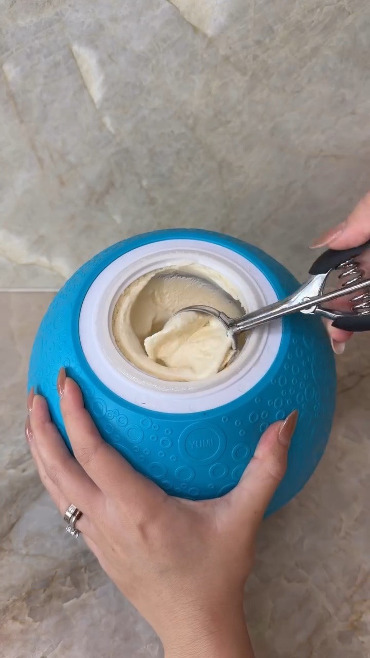 Amazon Ice Cream Ball! 
This might be the most fun way to make ice cream at home! Just add your ingredients shake and roll and you’ve got ice cream in minutes 🍨💙🏐 @amazon 

#amazonhome #amazonkitchen #kitchengadget #coolgadget #homemadeicecream

#LTKHome #LTKfoodie