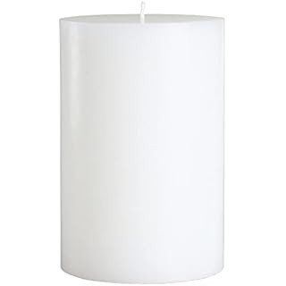 Pillar Candles, 3 by 6-Inch, White Citronella | Amazon (US)