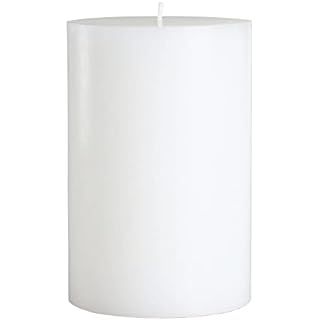Pillar Candles, 3 by 6-Inch, White Citronella | Amazon (US)