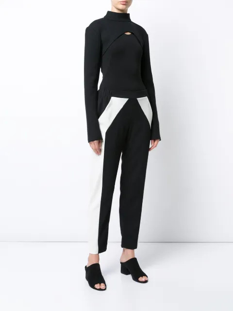 long-sleeved bolero top | FarFetch US