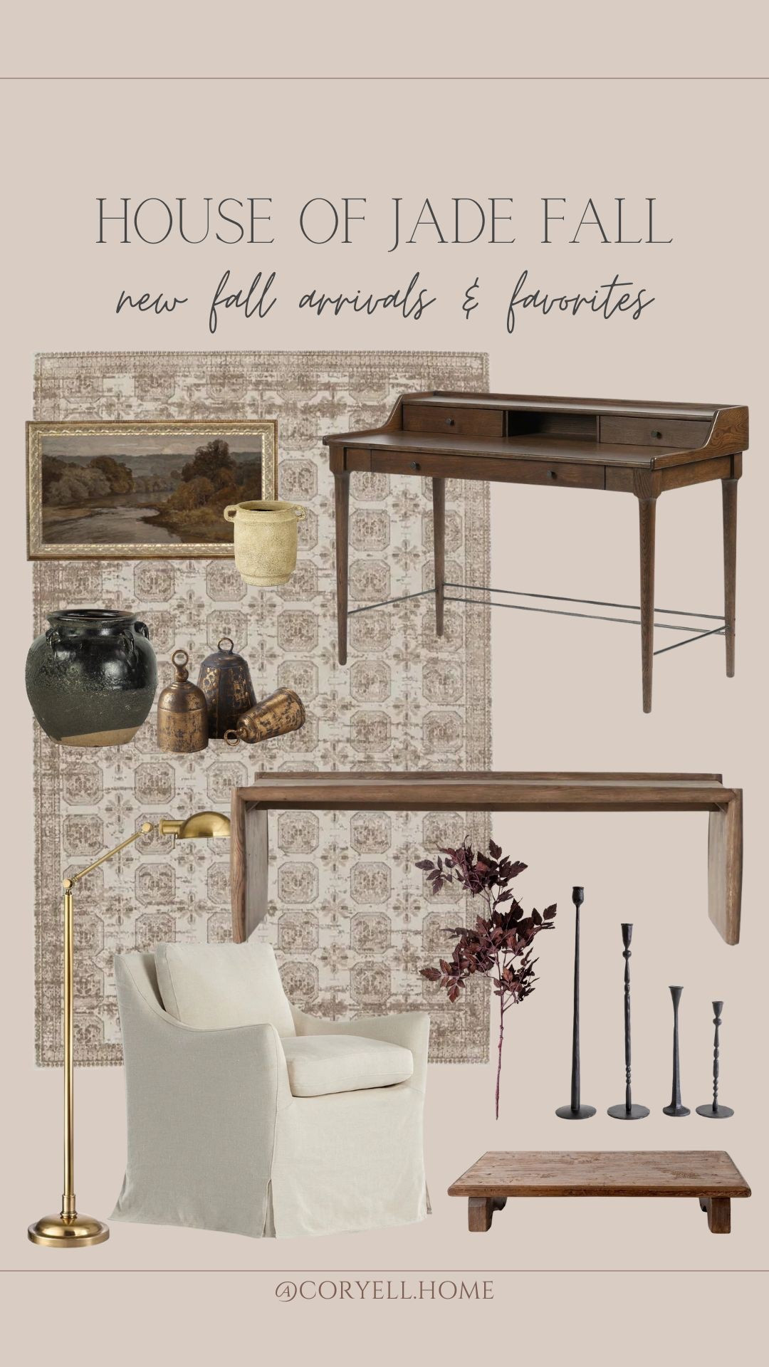 House of Jade fall home finds and favorites! A beautiful mix of warm fall accents, seasonal stems, soft textiles, and high quality furniture finds. 

#LTKHome #LTKStyleTip