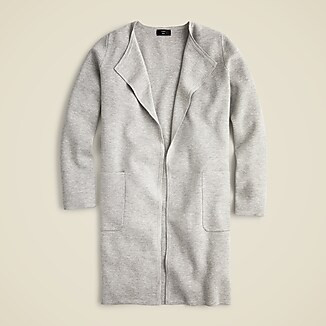 Juliette collarless sweater-blazer | J. Crew US