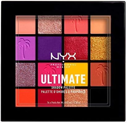 NYX PROFESSIONAL MAKEUP Ultimate Shadow Palette, Eyeshadow Palette - Festival Edition | Amazon (US)